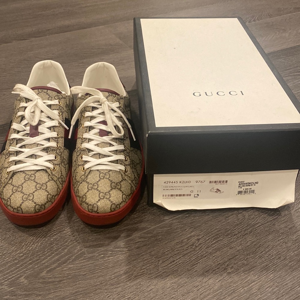 Mens Gucci ace sneakers